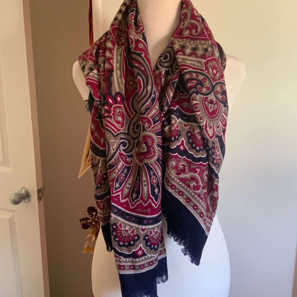 Vintage Woodward Women’s Scarf, Italy